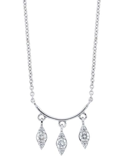 Bony Levy Rita Diamond Pendant Necklace - White
