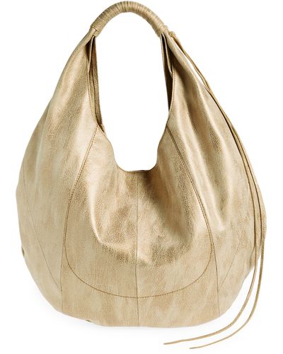 Hobo International Eclipse Medium Leather Bag - Natural