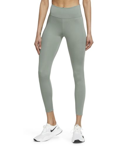 Nike One Lux 7/8 Tights - Green