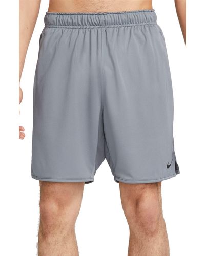 Nike Dri-fit 7-inch Brief Lined Versatile Shorts - Gray
