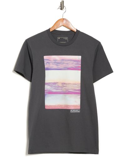 Ezekiel Sunset Cotton Graphic T-shirt In Dark Gray At Nordstrom Rack