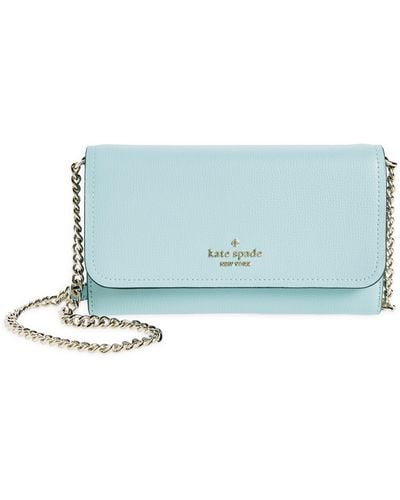 Kate Spade Cameron Wallet On A Chain - Blue