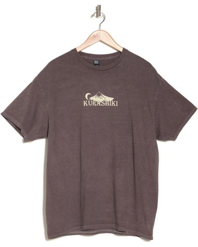 BDG Kurashiki Graphic T-shirt - Brown