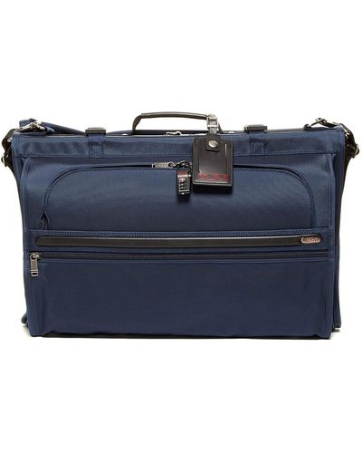 Tumi Tri Fold Nylon Garment Bag - Blue