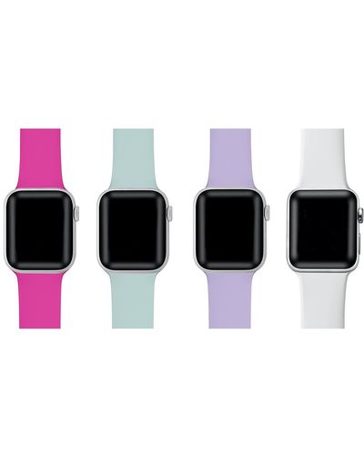 The Posh Tech Posh Tech Silicone Apple Watch Band - White
