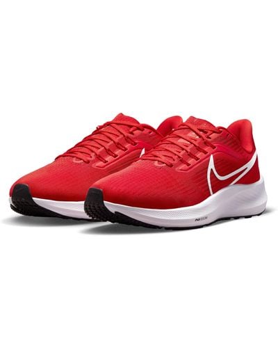 Nike Air Zoom Pegasus 39 Running Shoe - Red