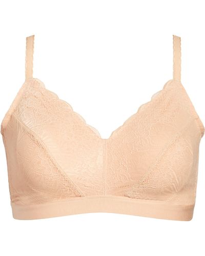 Madewell Lace Bralette In Voile Pink At Nordstrom Rack