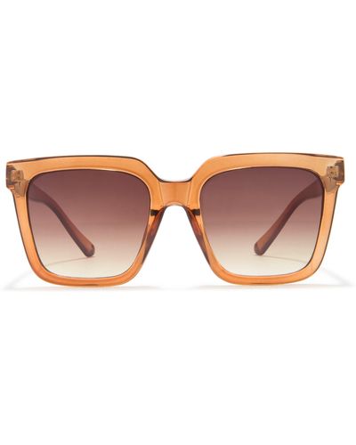 Vince Camuto Oversize Square Sunglasses - Pink
