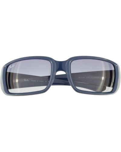 Ray-Ban Ray-ban 59mm Wrap Sunglasses - Blue