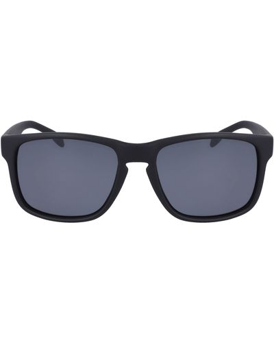 Cole Haan 57mm Squared Polarized Sunglasses - Blue