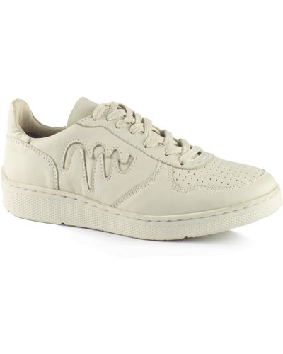 Sandro Moscoloni Perforated Low Top Sneaker - White