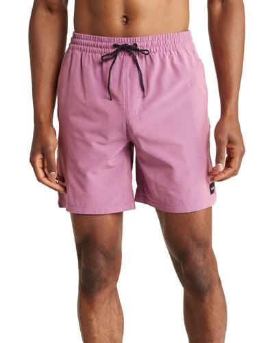 Hurley Phantom Zuma Ii 18" Volley Shorts - Pink