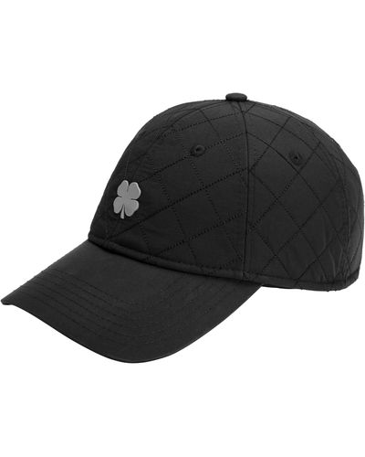 Black Clover Quilted Luck Baseball Cap - Black