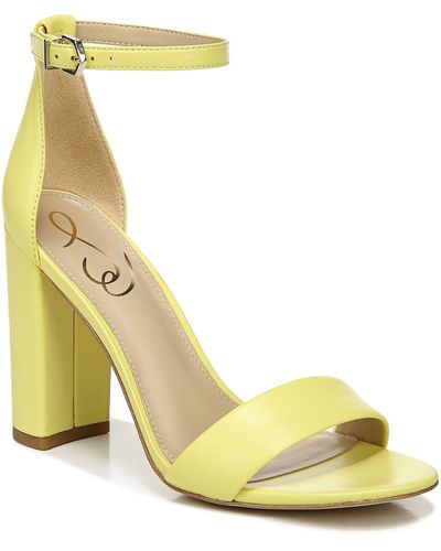 Sam Edelman Yaro Ankle Strap Sandal - Yellow