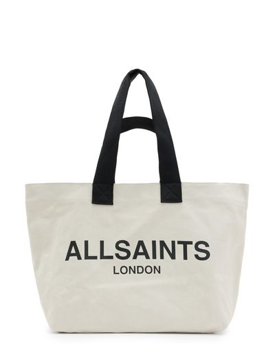 AllSaints Acari Tote Bag - White