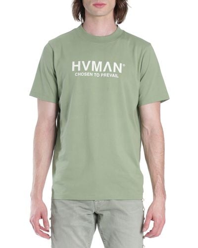 HVMAN Cotton Logo Tee - Green