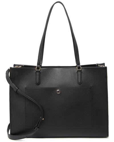 Cole Haan Grand Ambition 3-in-1 Leather Tote - Black