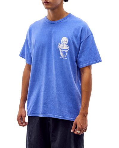 BDG Now Is Now Graphic Tee - Blue