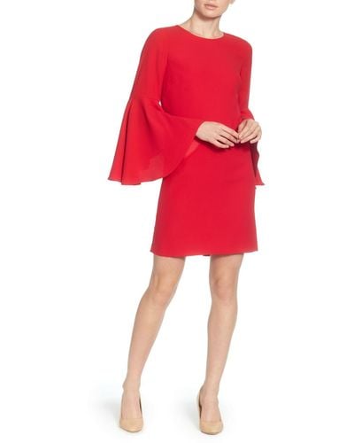 Catherine Malandrino Claudette Shift Dress - Red