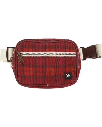 Thread Wallets Rosewood Belt Bag - Red