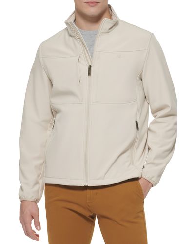Dockers Water Resistant Soft Shell Jacket - Gray