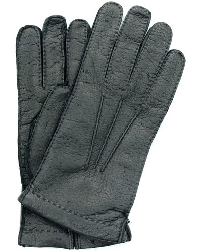 Portolano Leather Gloves - Black