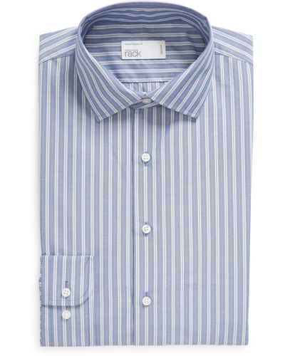 Nordstrom Traditional Fit Easy Care Button-up Shirt - Blue