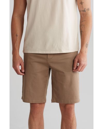 RVCA The Week-end Stretch Twill Chino Shorts - Natural