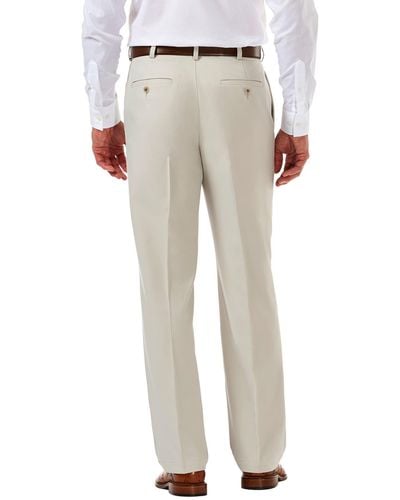 Haggar Cool 18® Pro Classic Fit Flat Front Pant - Multicolor