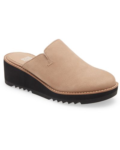 Eileen Fisher Loti Suede Clog - Multicolor