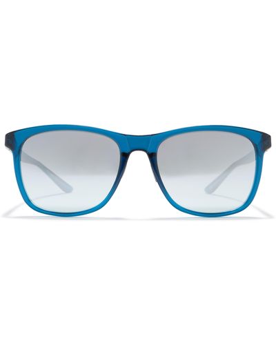 Nike Passage 55mm Square Sunglasses - Blue