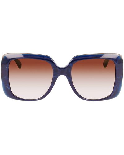 Longchamp Roseau 53mm Gradient Square Sunglasses - Multicolor