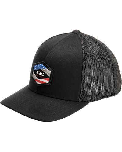 Black Clover Honest Abe Trucker Snapback Hat - Black