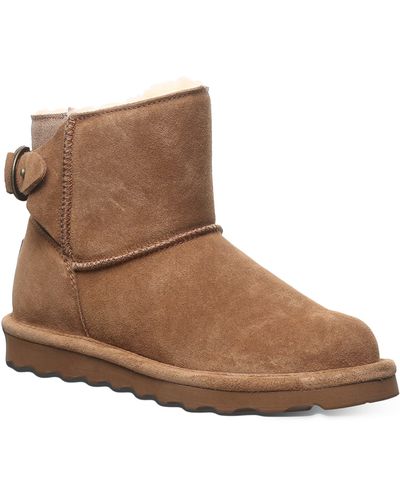 BEARPAW Betty Genuine Shearling Lined Boot - Brown