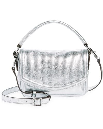Aimee Kestenberg Here And There Top Handle Leather Shoulder Bag - Metallic
