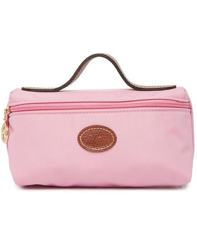 Longchamp Le Pliage Cosmetic Case - Pink