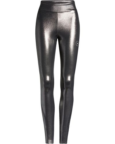 adidas by Stella McCartney Shiny Training Leggings - Silver