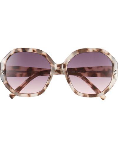 Vince Camuto Glam Gradient Geo Sunglasses - Purple
