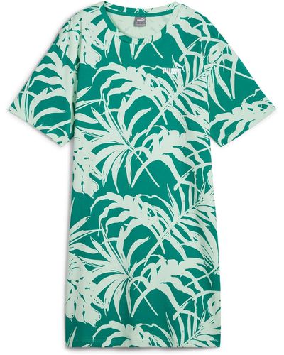 PUMA Pal Resort T-shirt Dress - Green