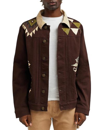 Reason Roots Twill Jacket - Brown