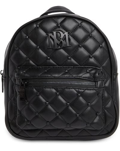 Badgley Mischka Mini Studded Backpack - Black