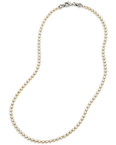 Savvy Cie Jewels Coin Star Beaded Necklace - Yellow