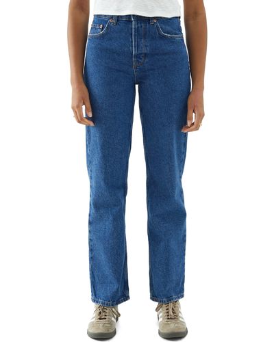 BDG Authentic Straight Jeans - Blue