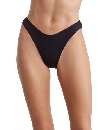 Nike Reversible Sling Bikini Bottoms - Black