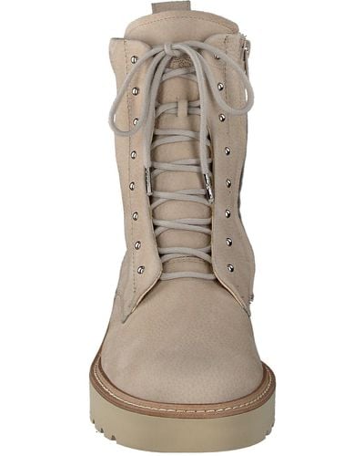Paul Green Joan Lace-up Bootie In Almond At Nordstrom Rack - Natural