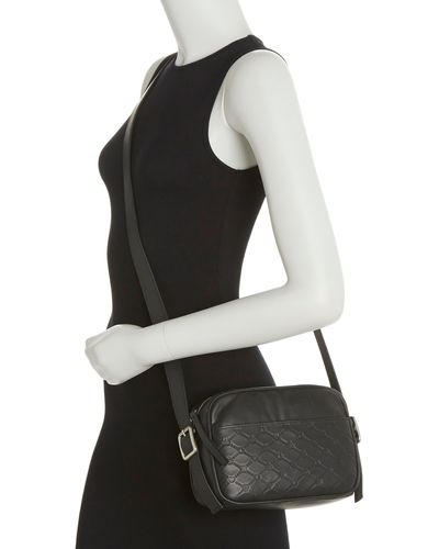 Lucky Brand Zora Crossbody Bag In Black Smooth Leather At Nordstrom Rack