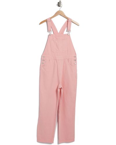FRNCH Loue Cotton Overalls - Pink