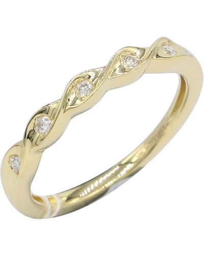 Bony Levy Twisted Diamond Ring - White