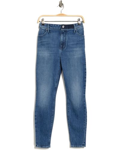 RTA Alvy High Waist Skinny Jeans In Abybl At Nordstrom Rack - Blue