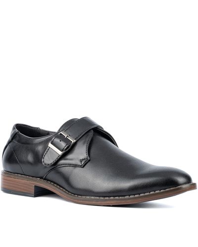 Xray Jeans Amadeo Monk Strap Faux Leather Loafer - Gray